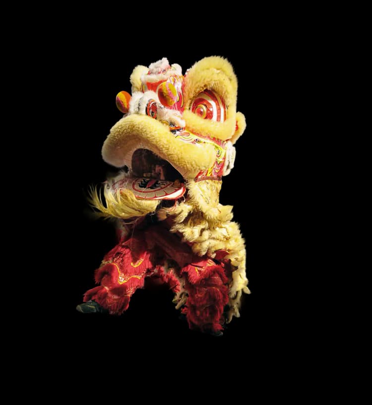 Lion statue