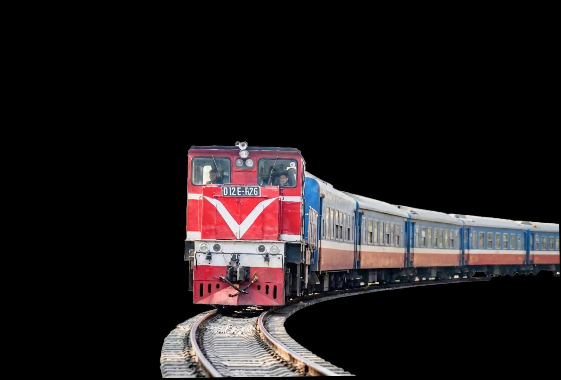 Train scene